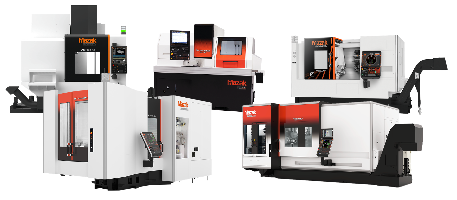 Mazak Machines on Display